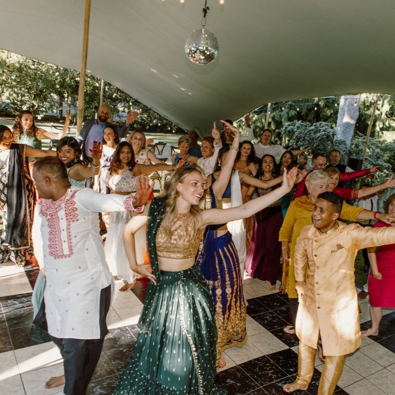 Thumbnail for big group sangeet dance